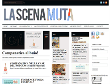 Tablet Screenshot of lascenamuta.com